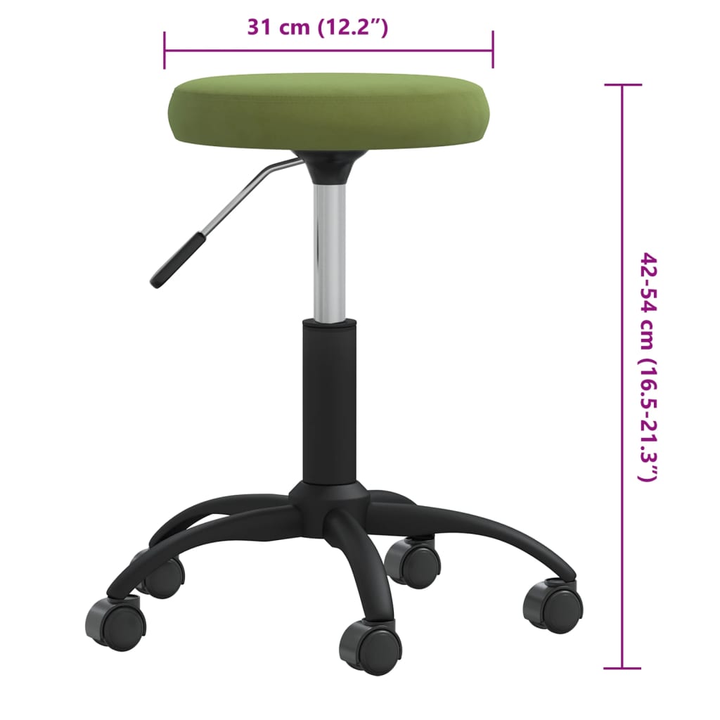 Massagepall ljusgrön