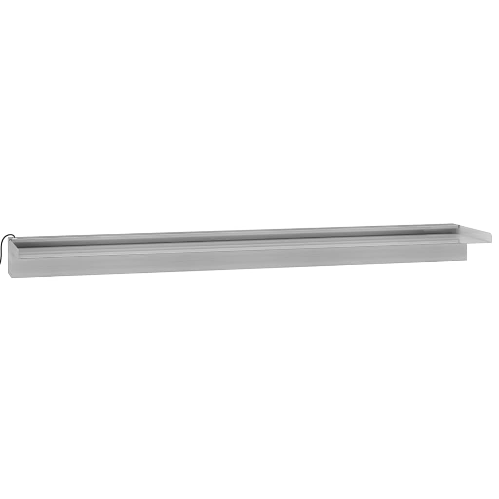 Vattenfall Med Rgb LED Rostfritt