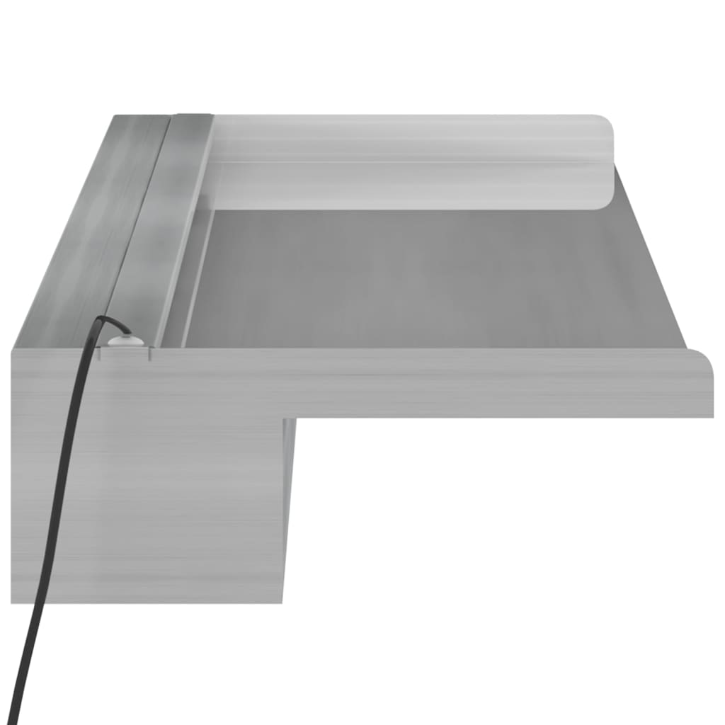 Vattenfall Med Rgb LED Rostfritt