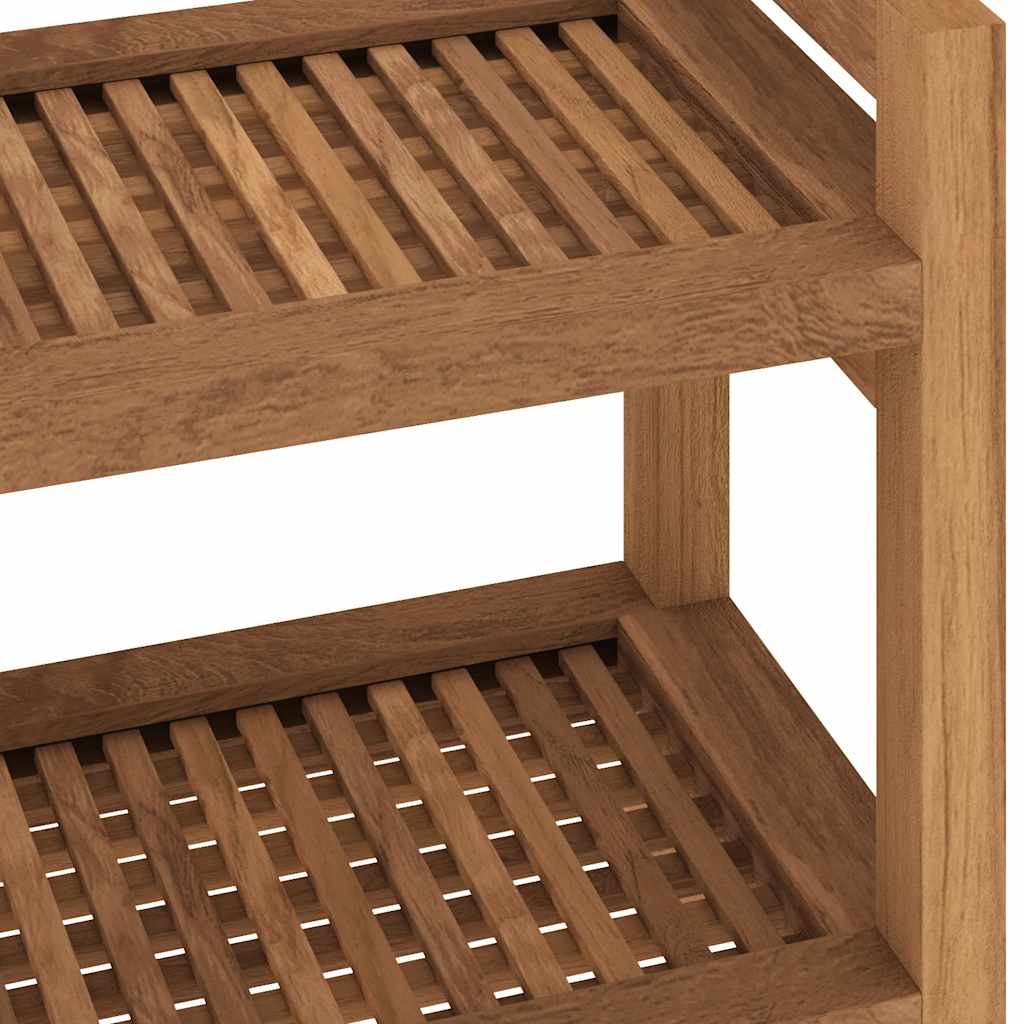 Sidobord för badrum massiv
