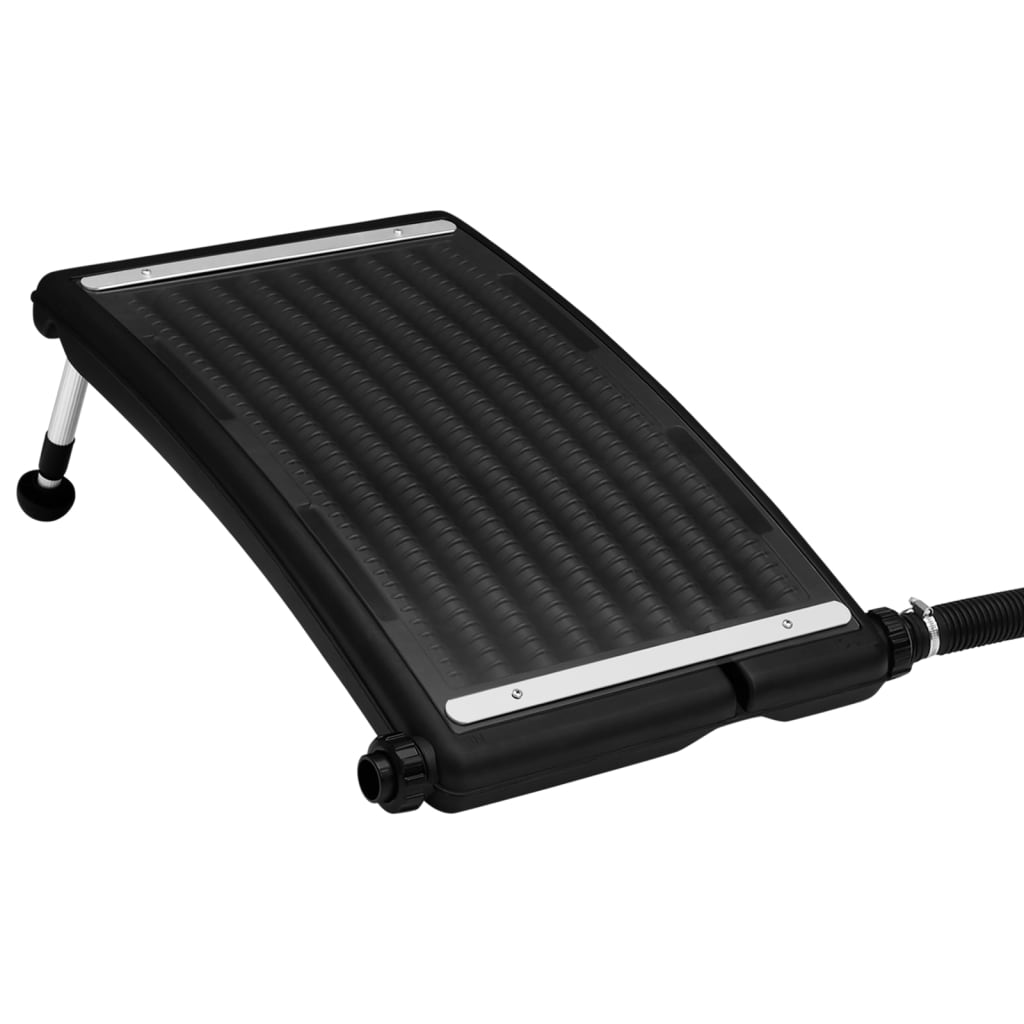 Välvd Solpanel För Pool