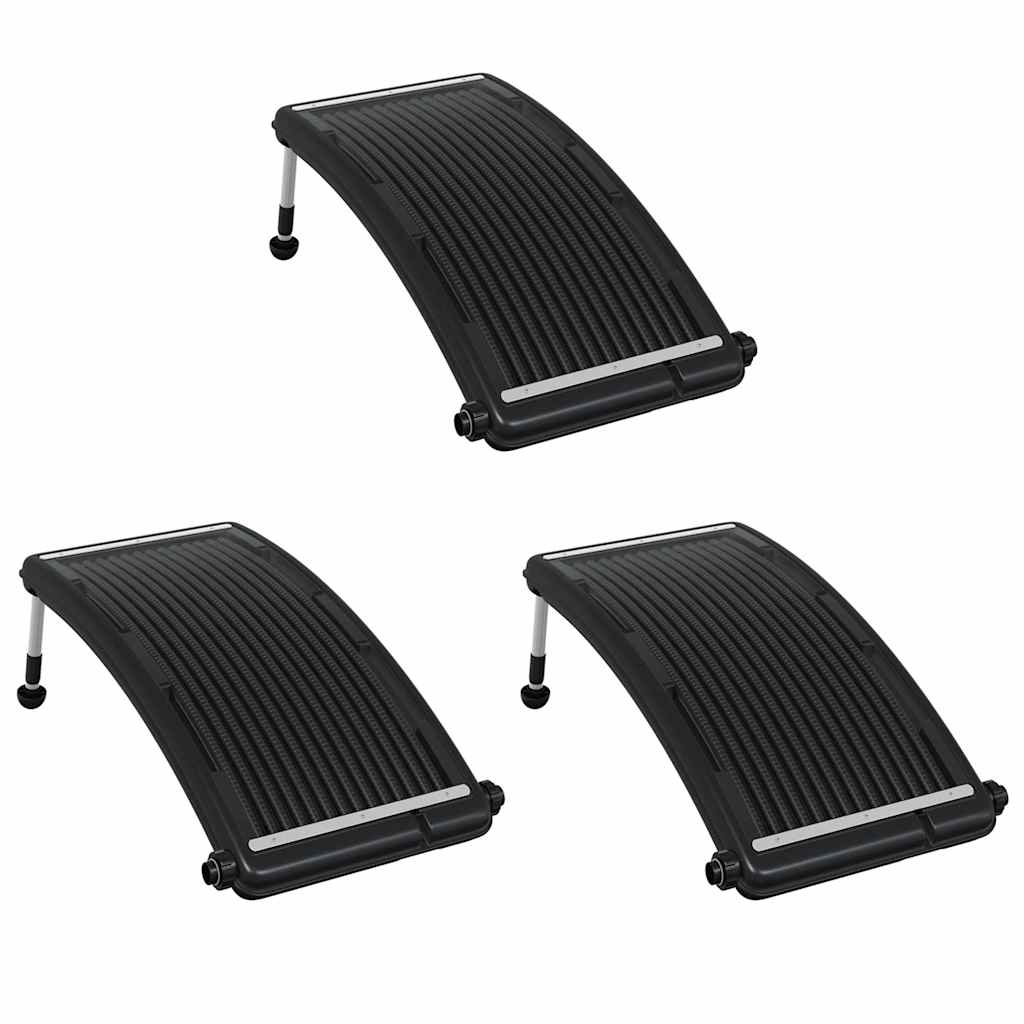 Välvd Solpanel För Pool