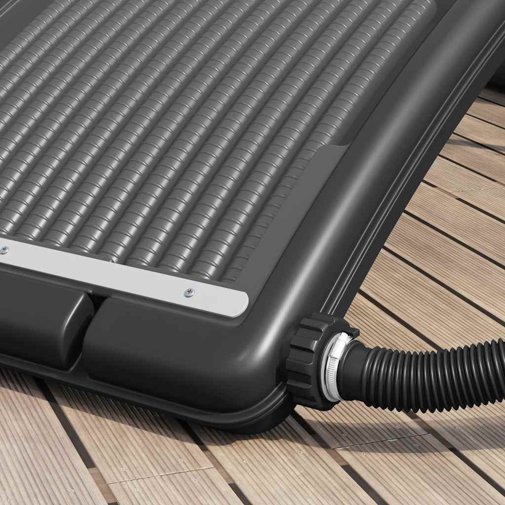 Välvd Solpanel För Pool