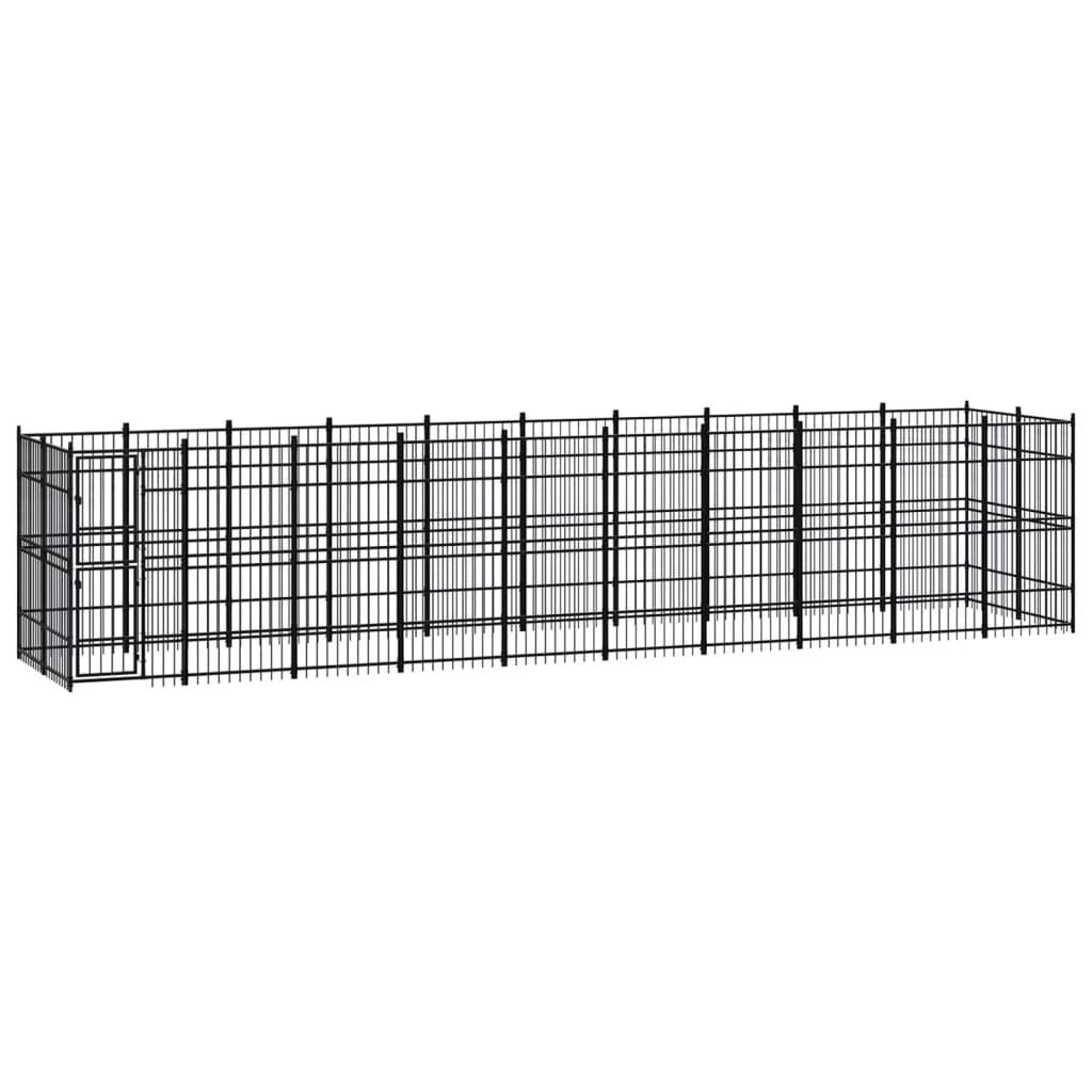 Hundgård för utomhusbruk 36,3 m²