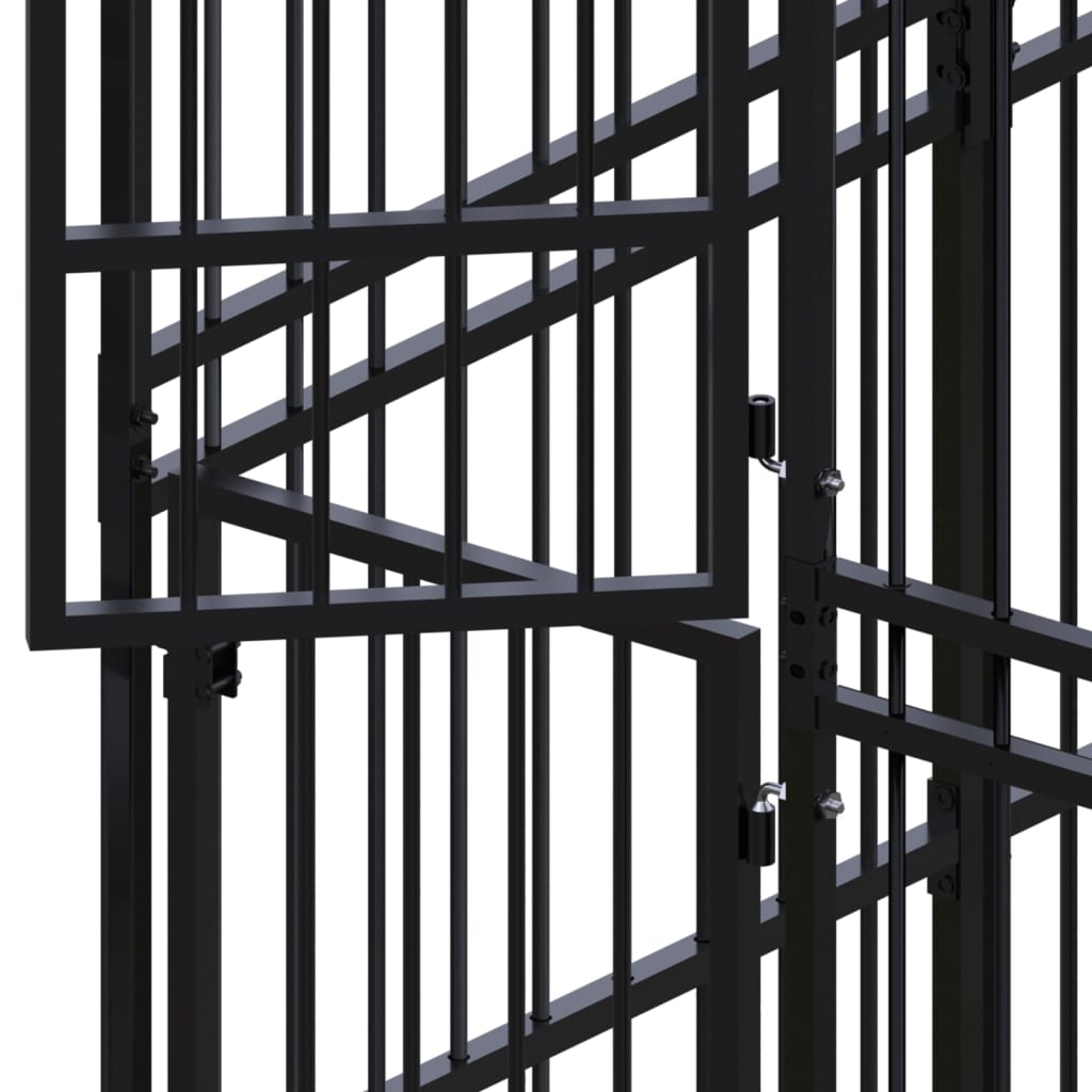 Hundgård för utomhusbruk 36,3 m²