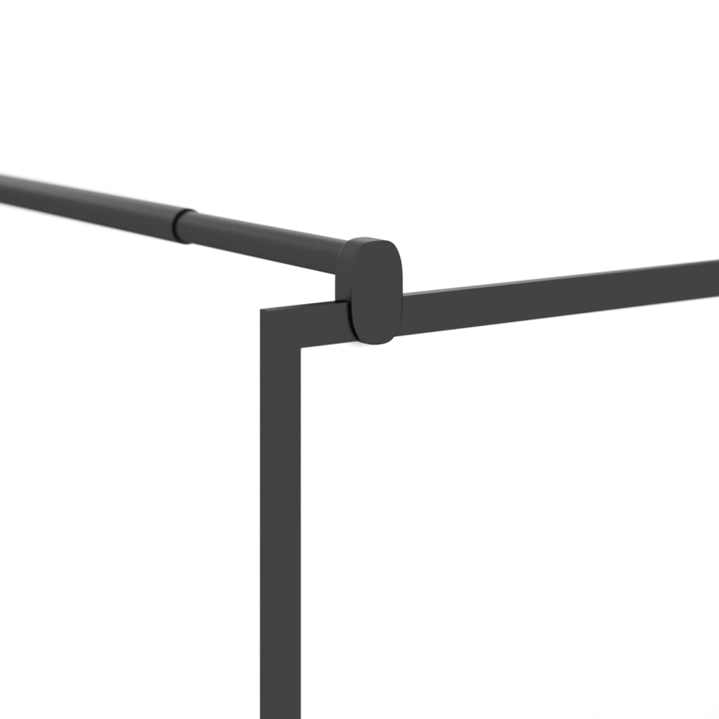 Duschvägg halvfrostat ESG-glas