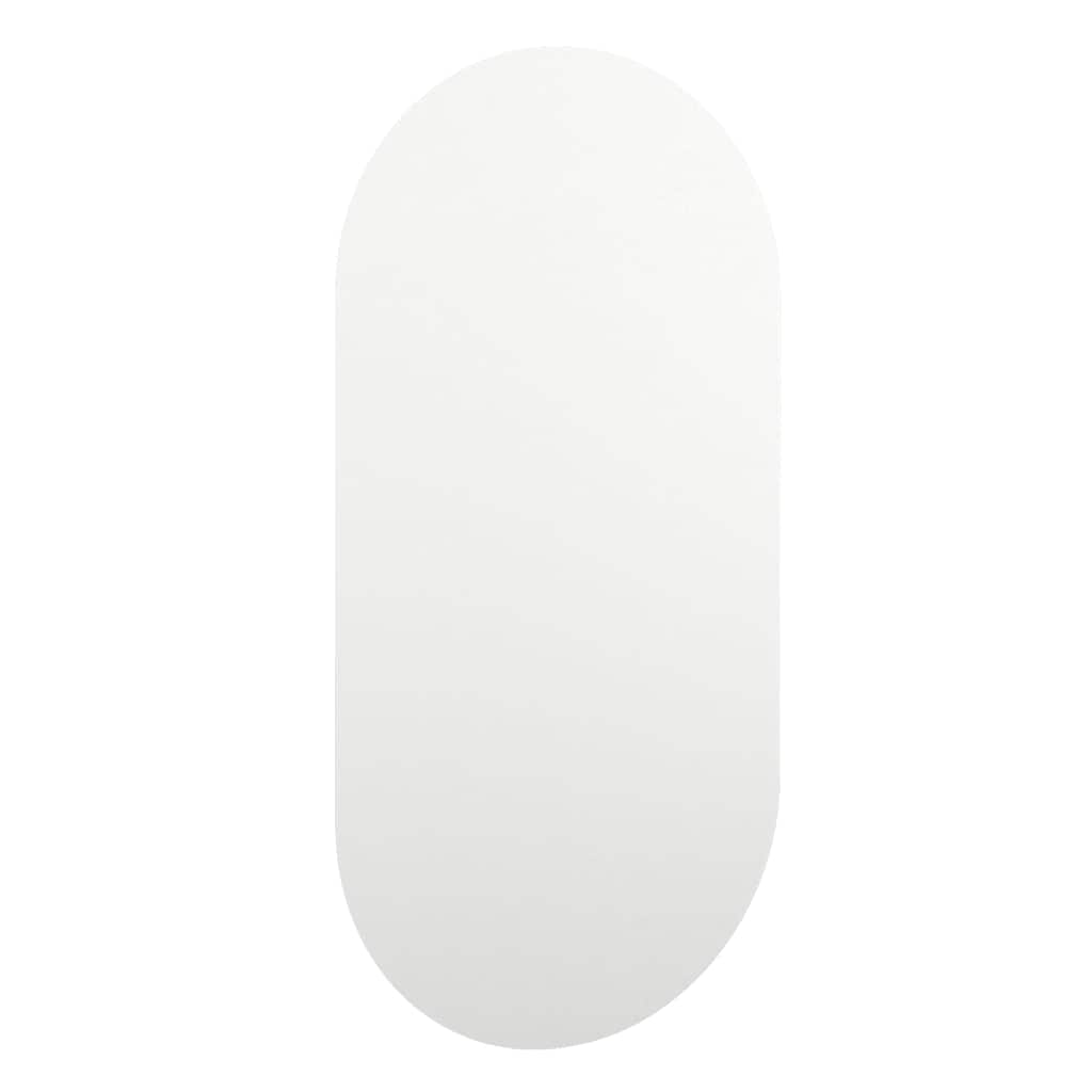 Spegel Med LED-lampor Oval