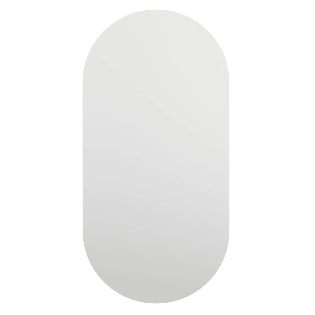 Spegel Med LED-lampor Oval