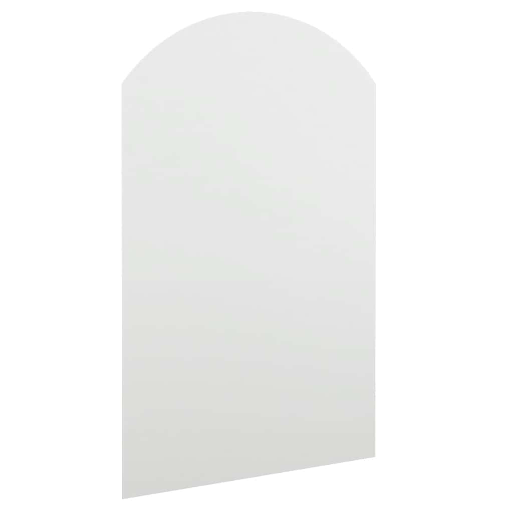 Spegel med Led-lampor Valvformad