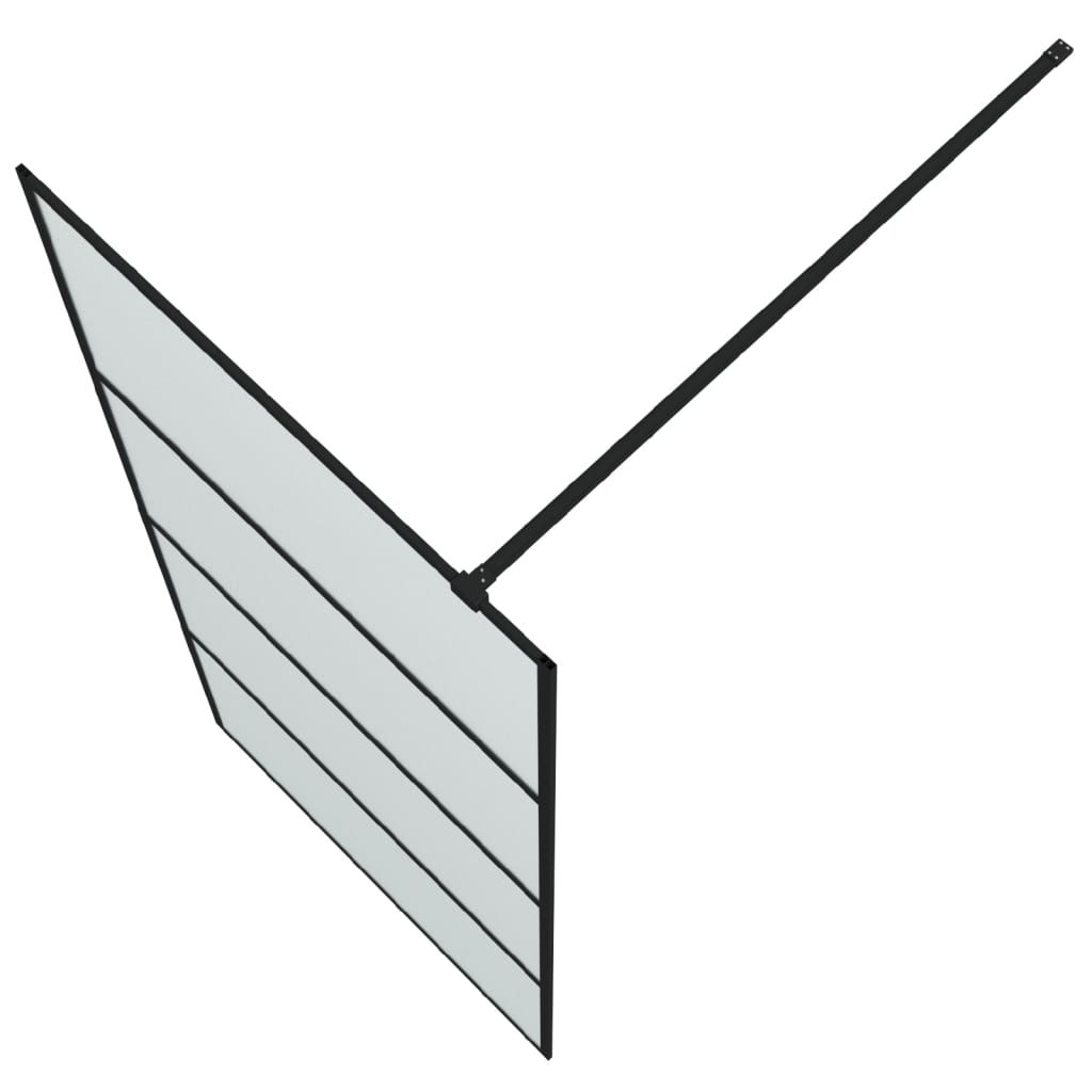 Duschvägg halvfrostat esg