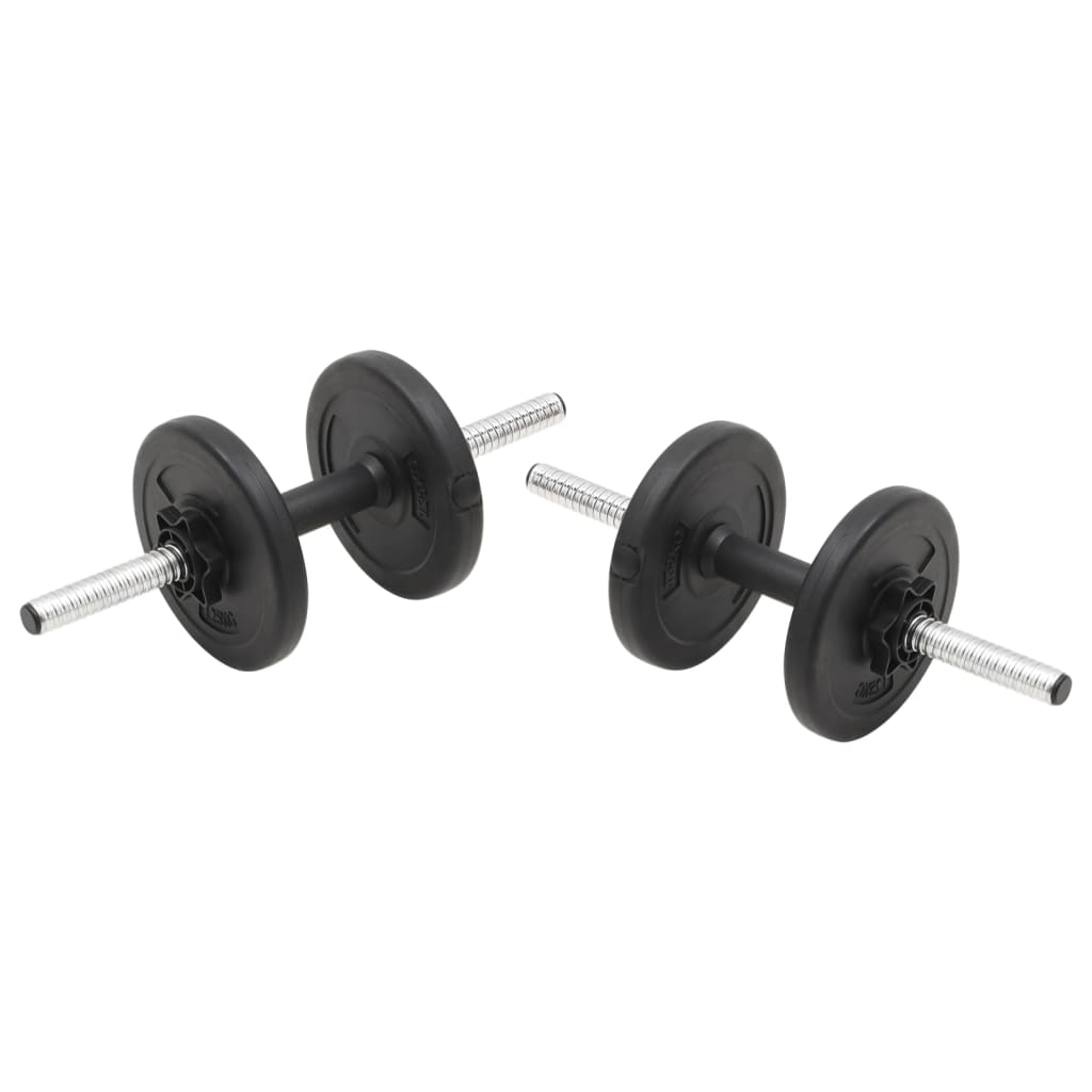 Skivstång Och Hantlar Set
