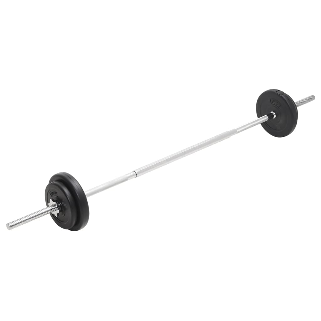 Skivstång Och Hantlar Set