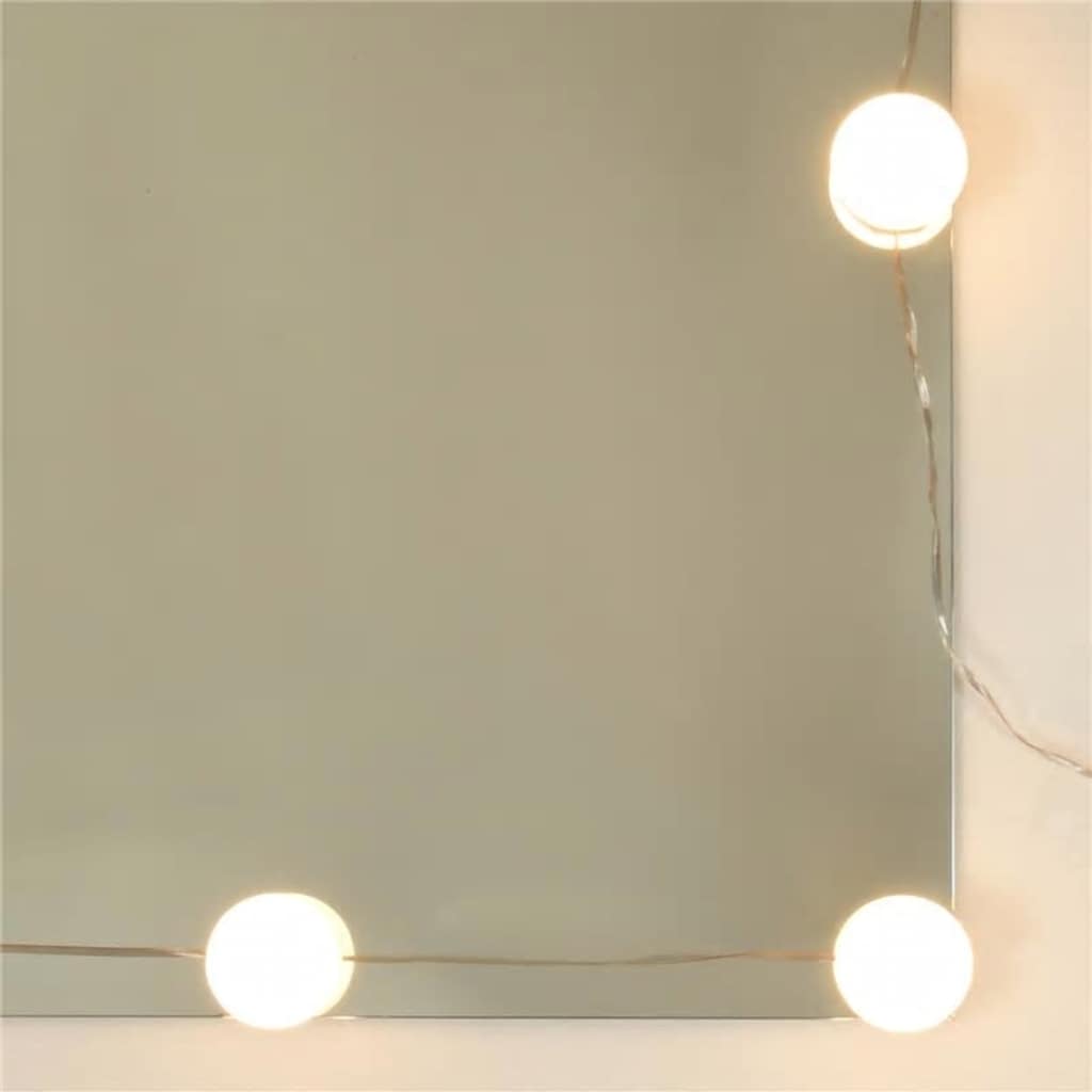 Sminkbord Med Spegel LED Konstruerat