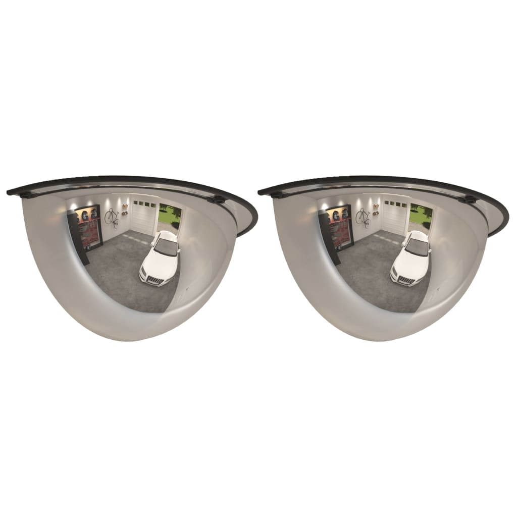 Trafikspeglar Kupol 2 St Ø30 Cm 180° Akryl