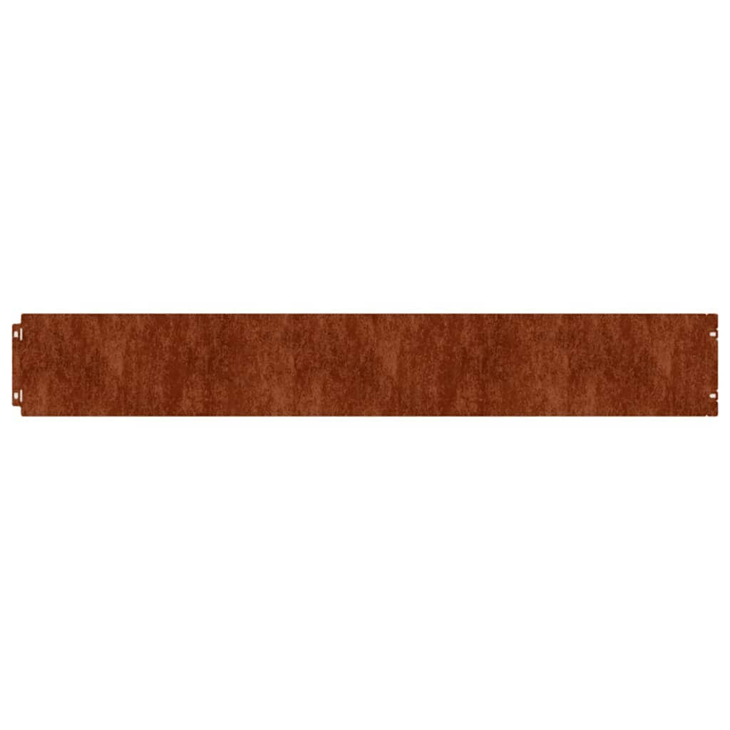 Rabattkanter 50 st flexibelt cortenstål