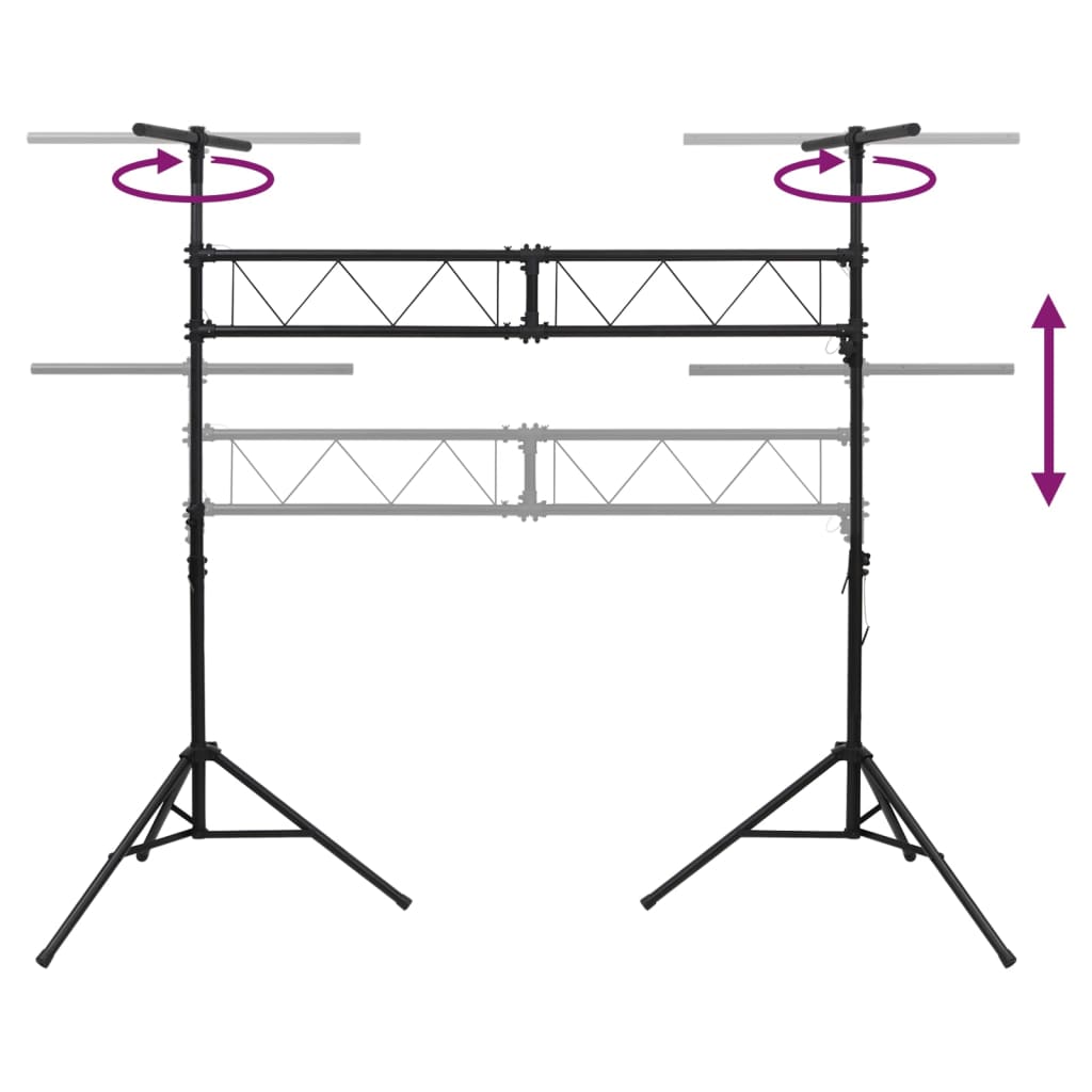 Lampstativ 338x115x(180-300) Cm