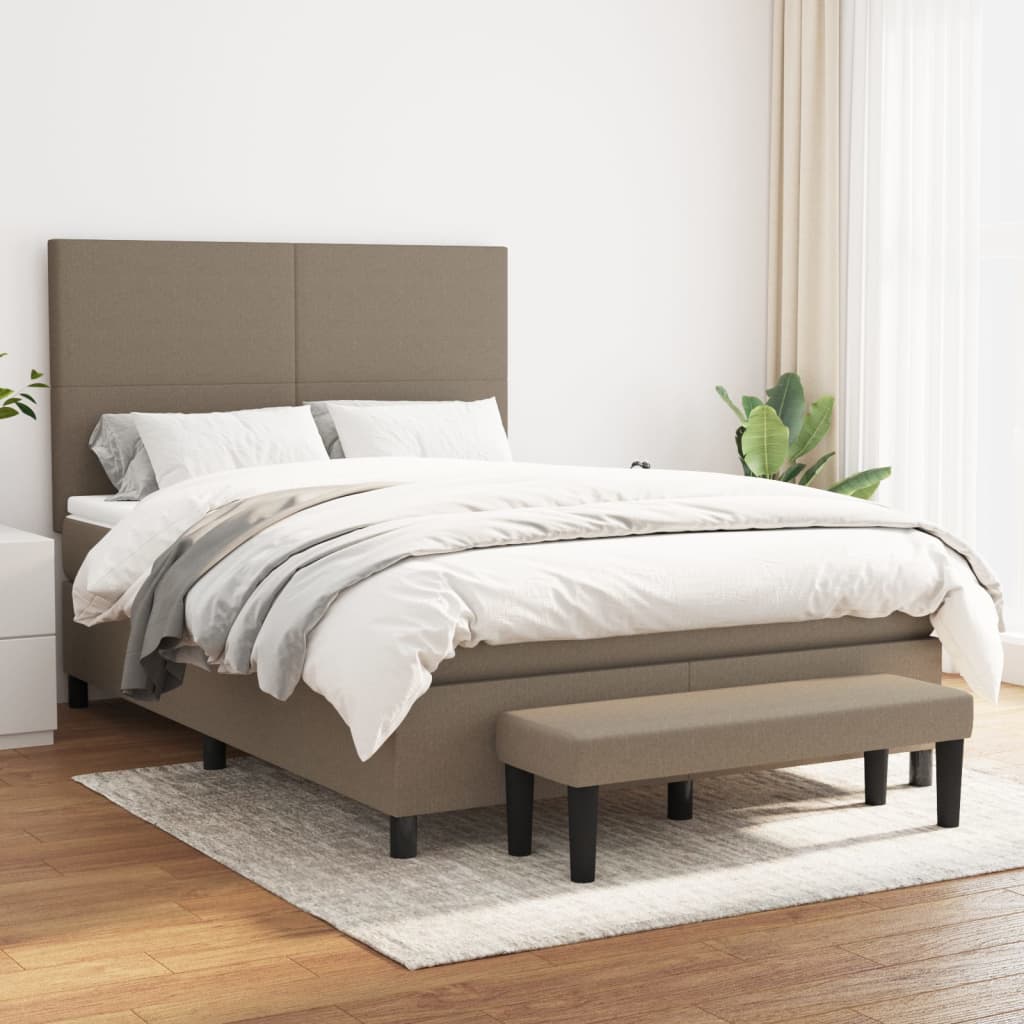 Ramsäng Med Madrass Taupe
