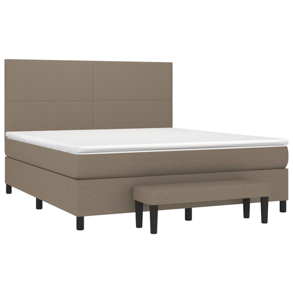 Ramsäng Med Madrass Taupe