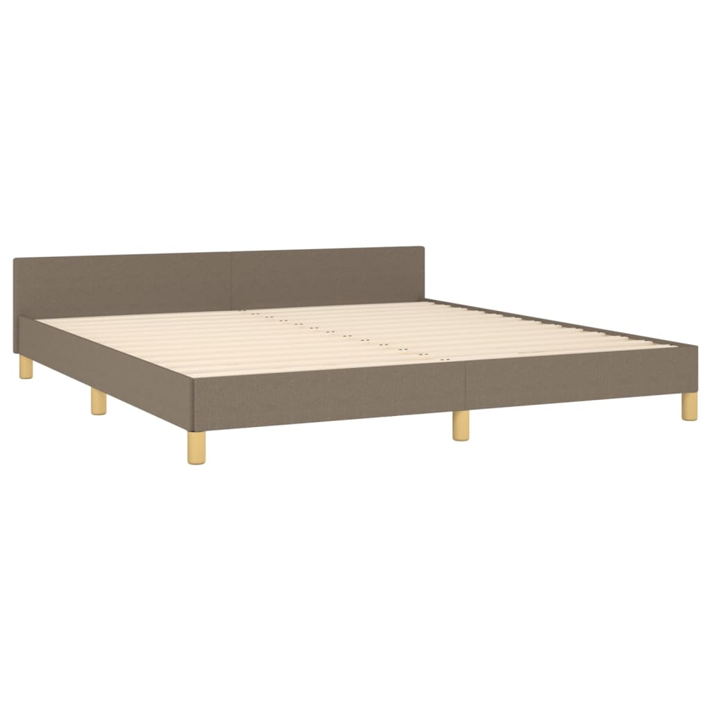 Sängram Utan Madrass Taupe