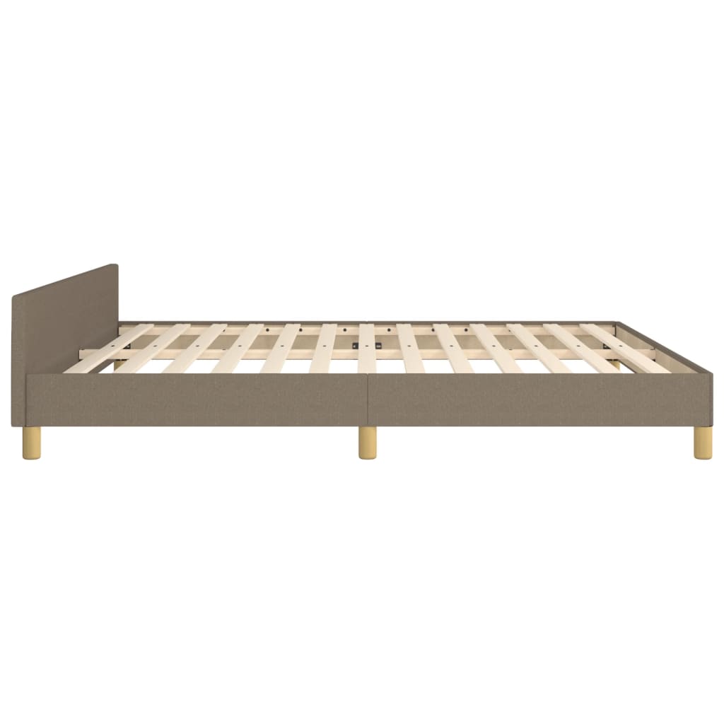 Sängram Utan Madrass Taupe
