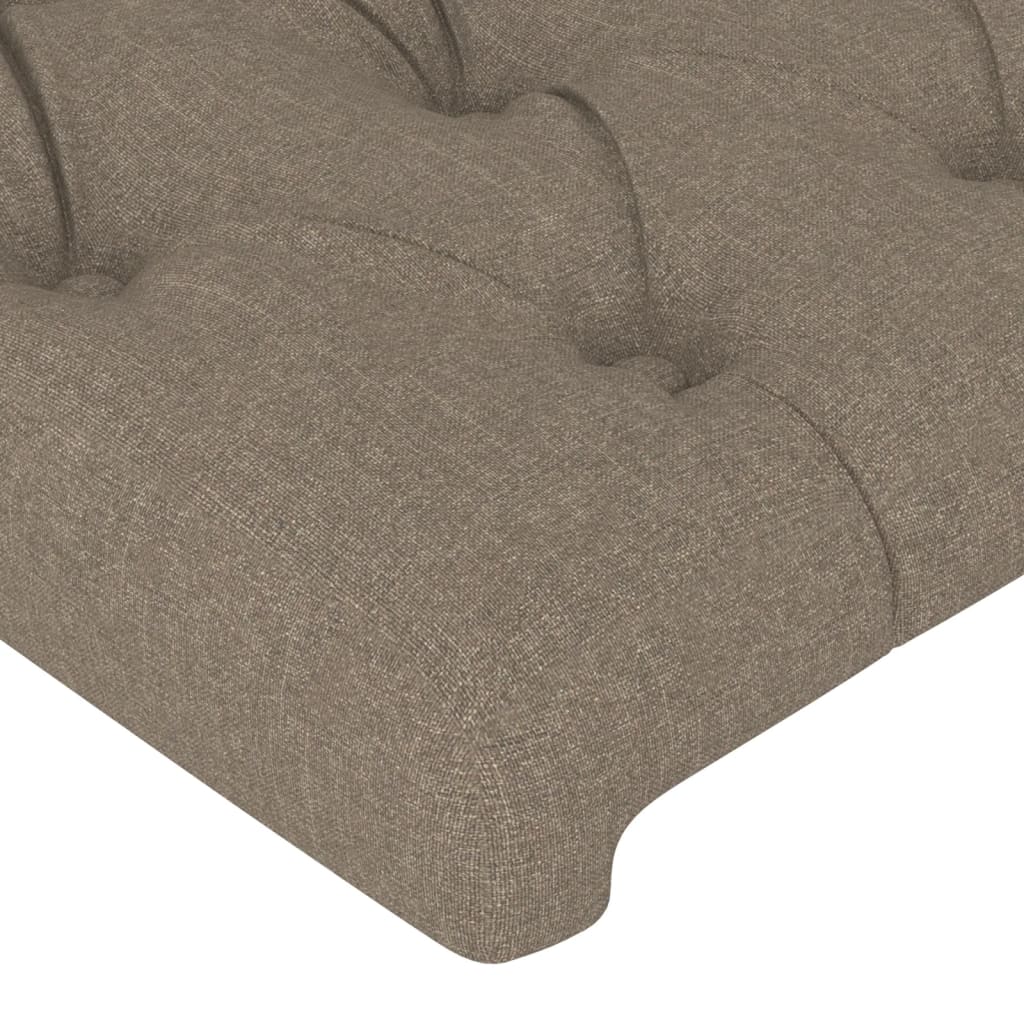 Sängram Utan Madrass Taupe