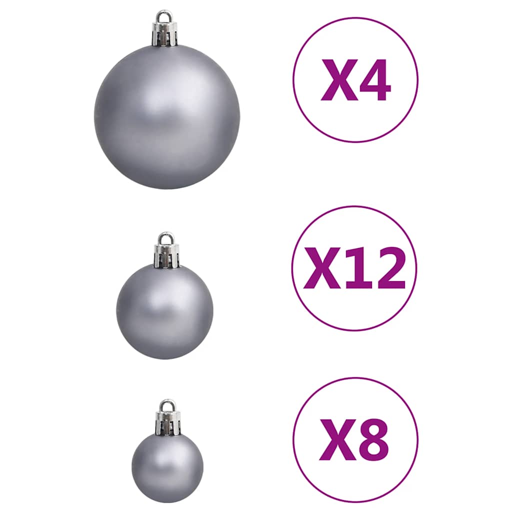 Julgranskulor och polystyren