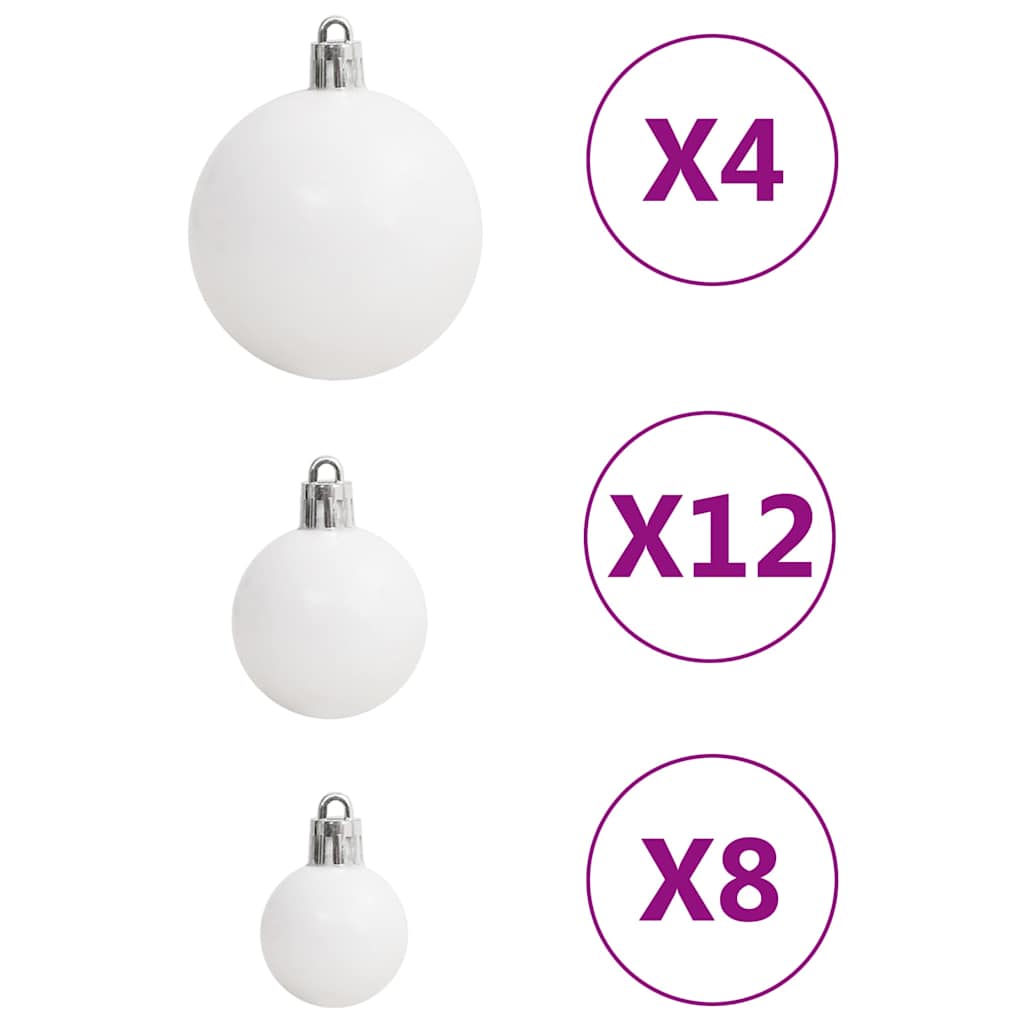 Julgranskulor och polystyren