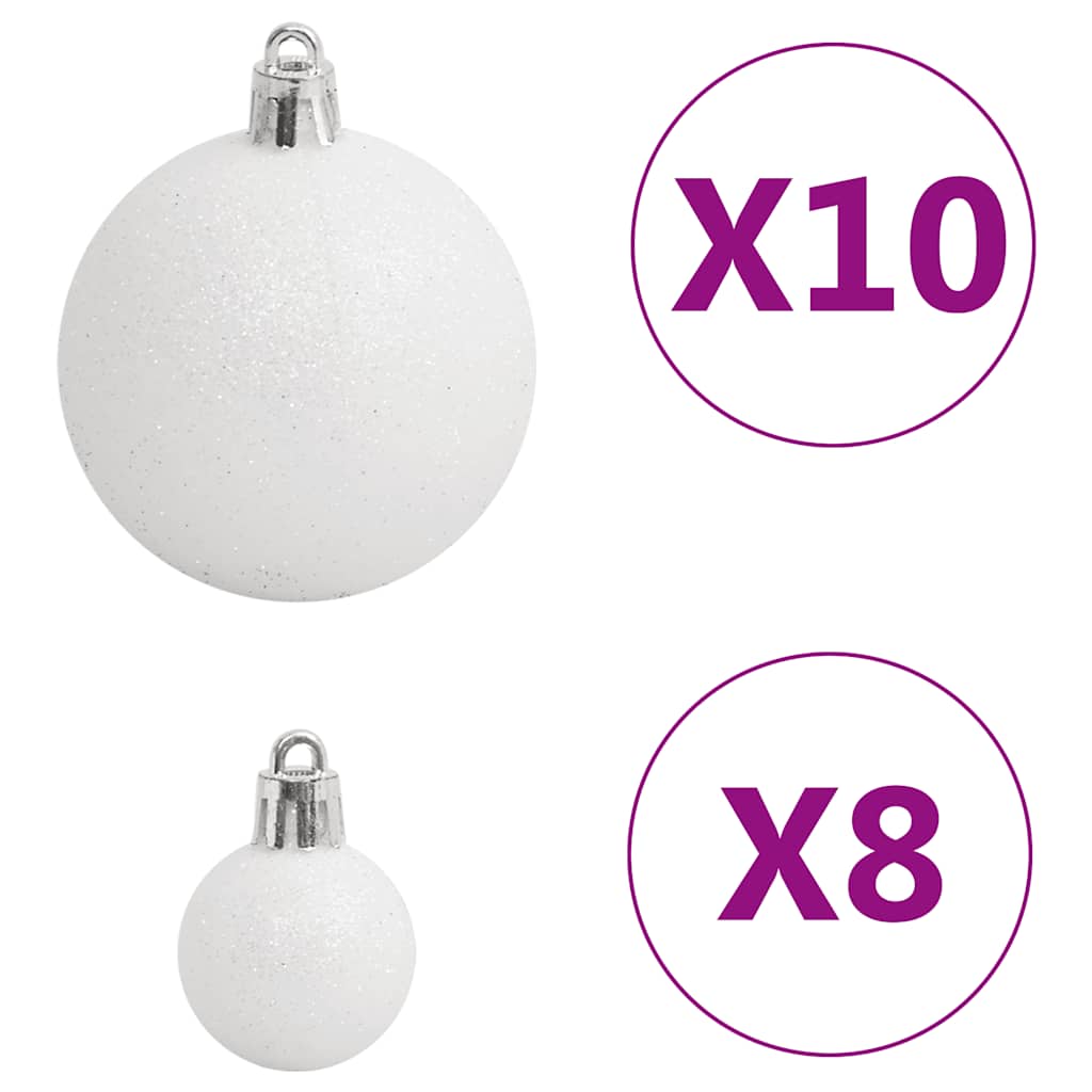 Julgranskulor och polystyren