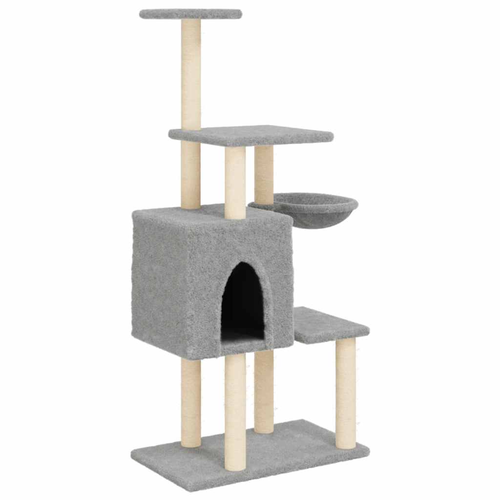 Katträd med Klöspelare Sisal