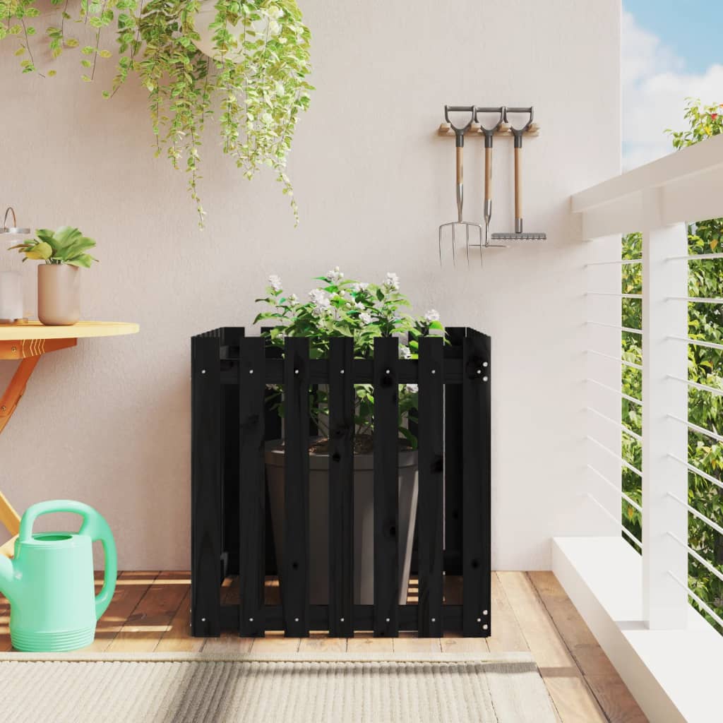 Odlingslåda med Staket-design