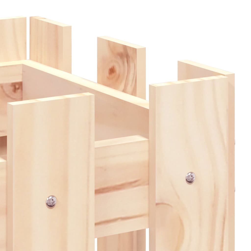 Odlingslåda med Staket-design