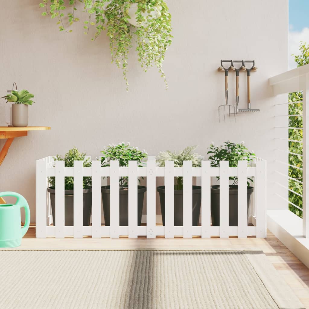 Odlingslåda med Staket-design