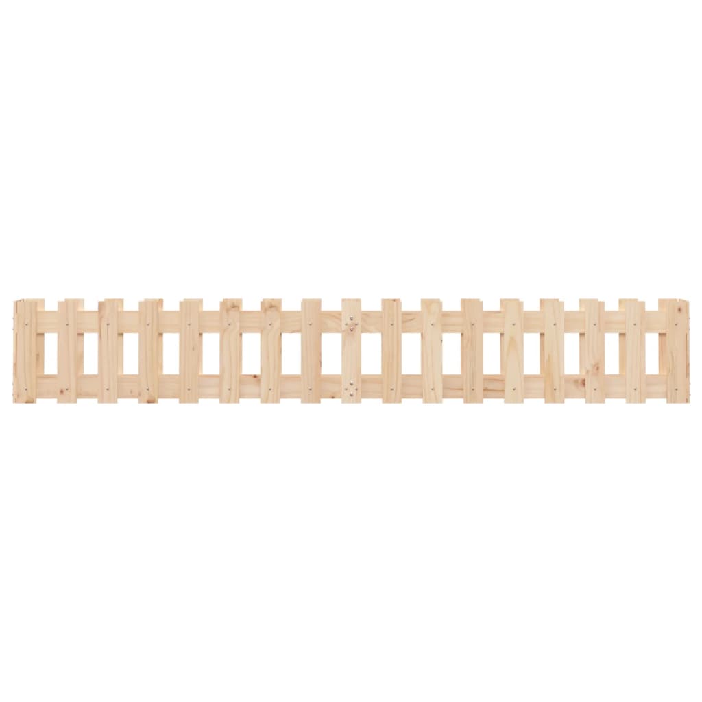 Odlingslåda med Staket-design