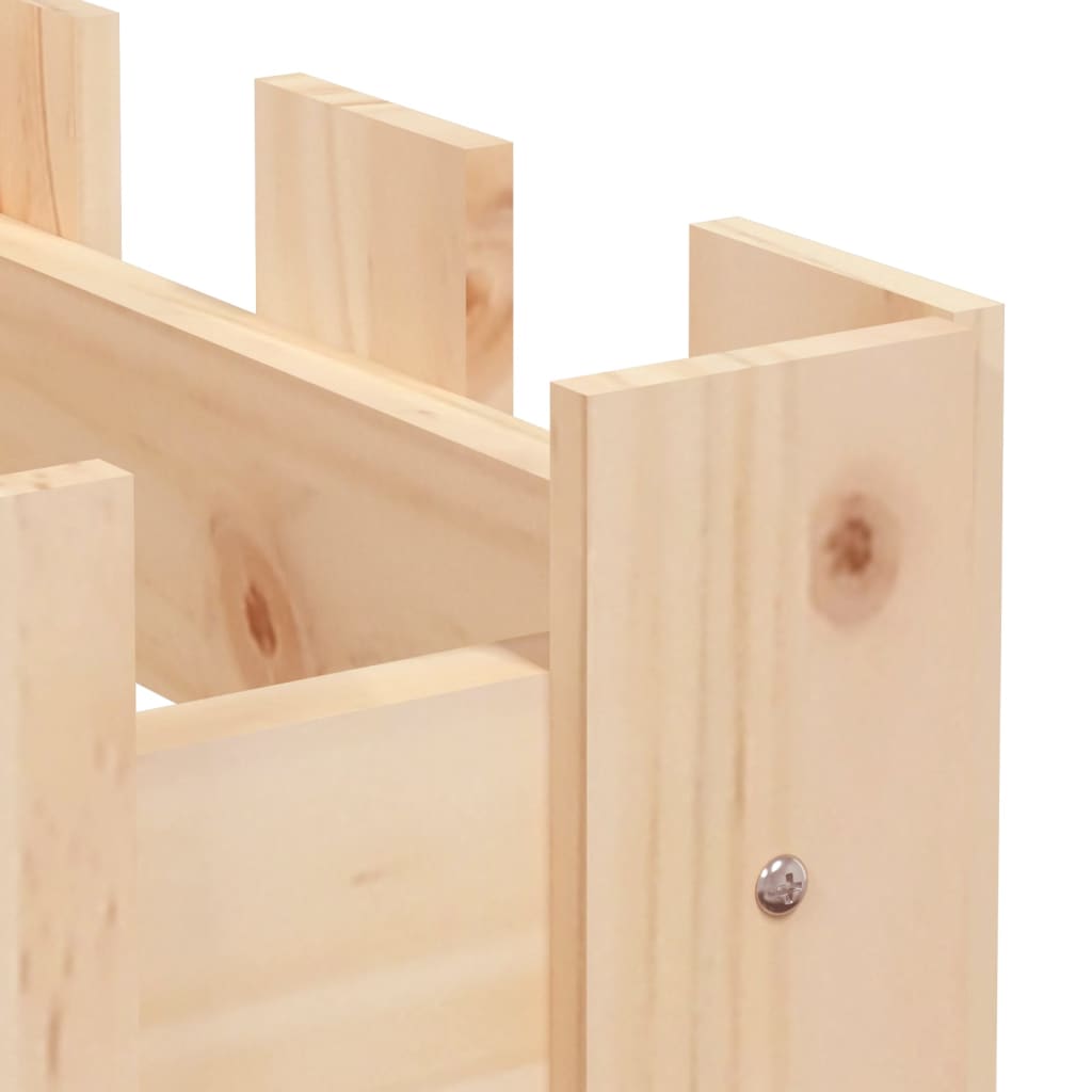 Odlingslåda med Staket-design