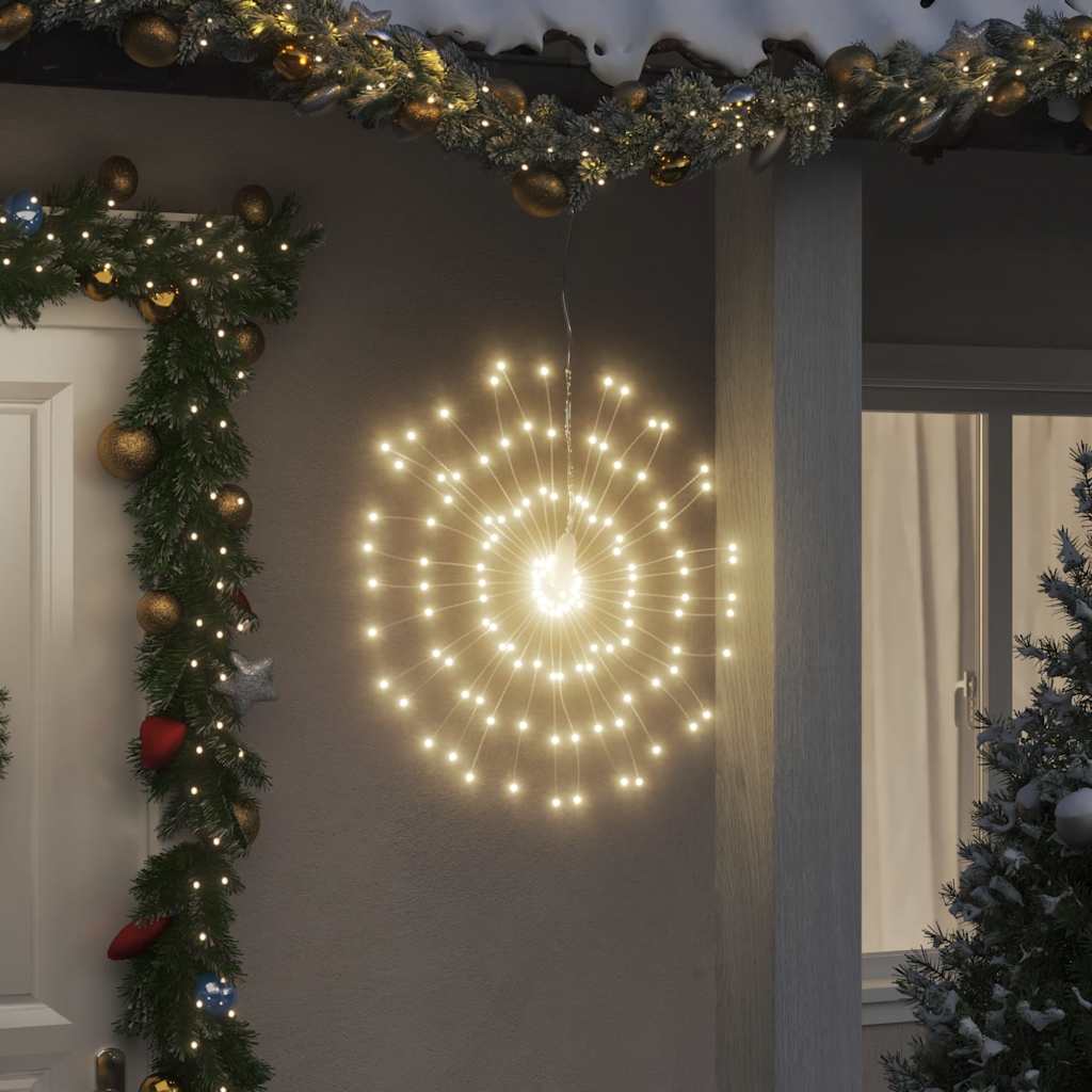 Julbelysning 140 LED Varmvit