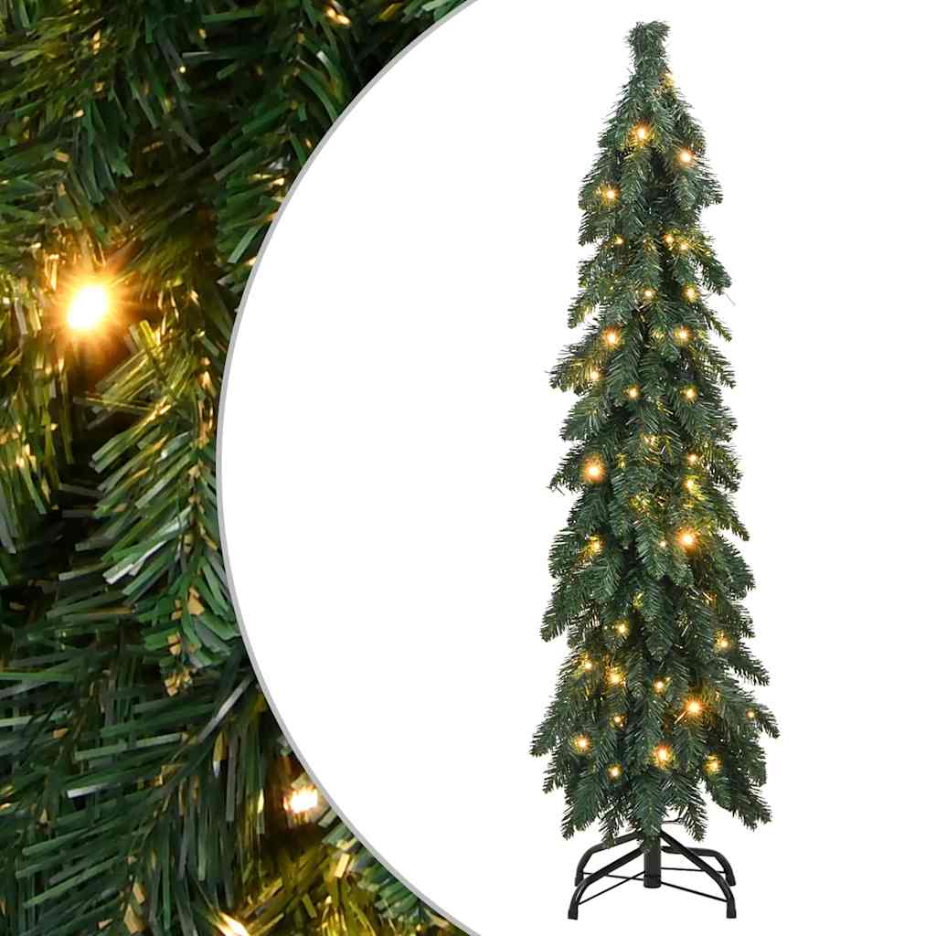 Belyst plastgran med 60 LEDs