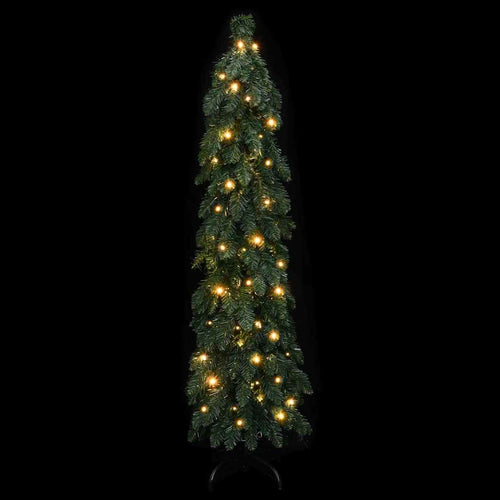 Belyst plastgran med 60 LEDs