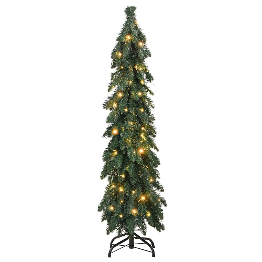 Belyst plastgran med 60 LEDs