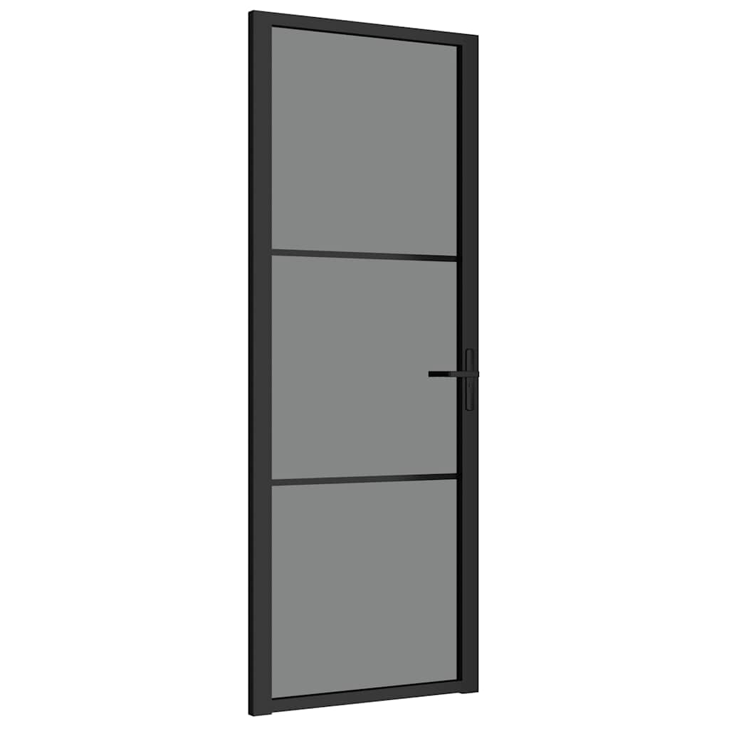 Innerdörr ESG-glas och aluminium