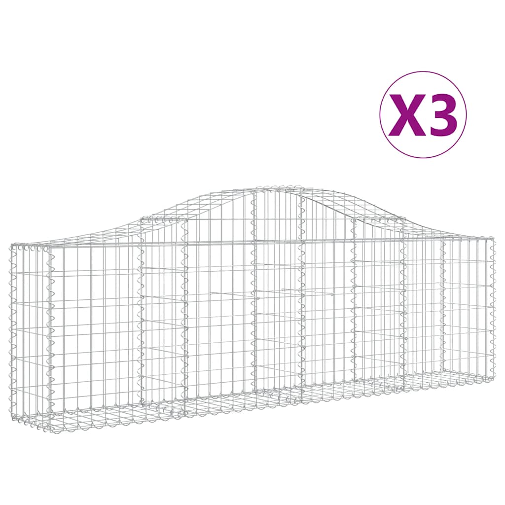 Gabion bågformad galvaniserat järn