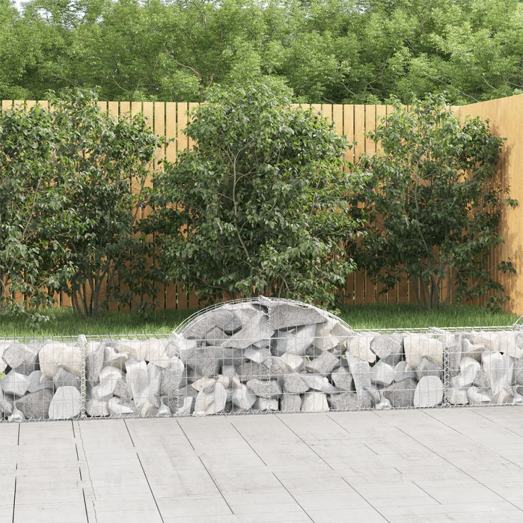Gabion bågformad galvaniserat järn