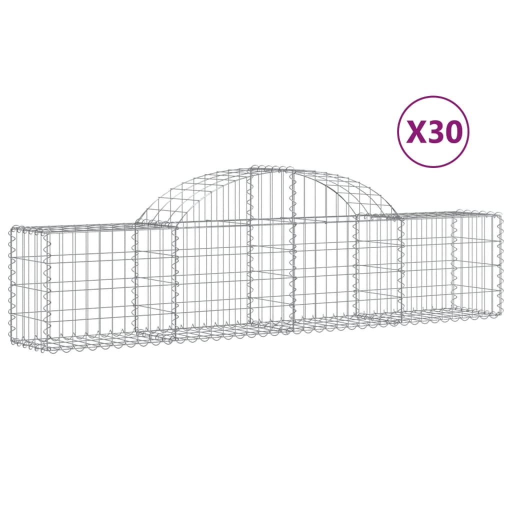 Gabion bågformad galvaniserat järn