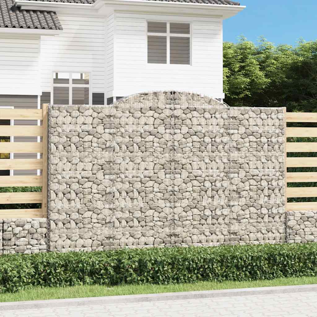 Gabioner Bågformade och Galvaniserat Järn