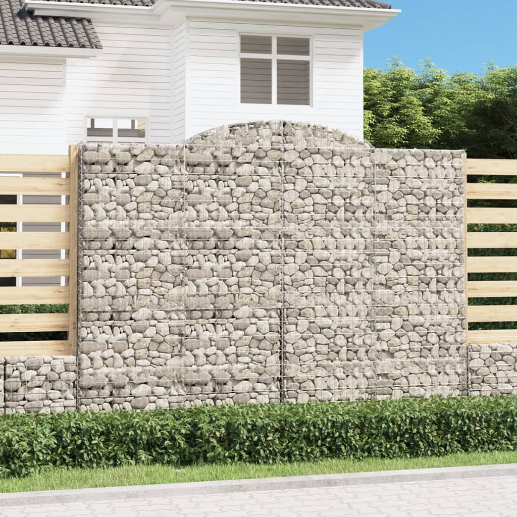 Gabioner Bågformade och Galvaniserat Järn