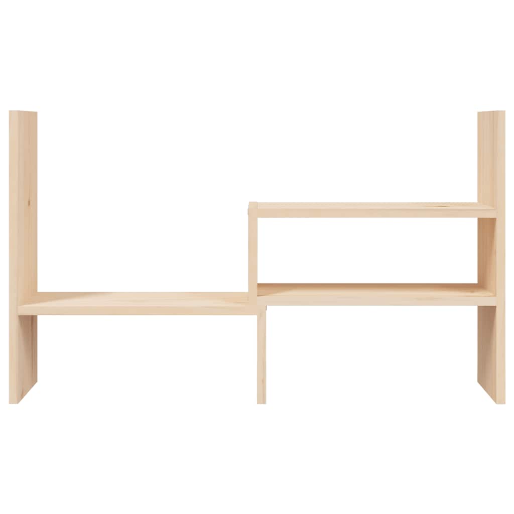 Skärmställ (39-72)x17x43 cm massiv furu