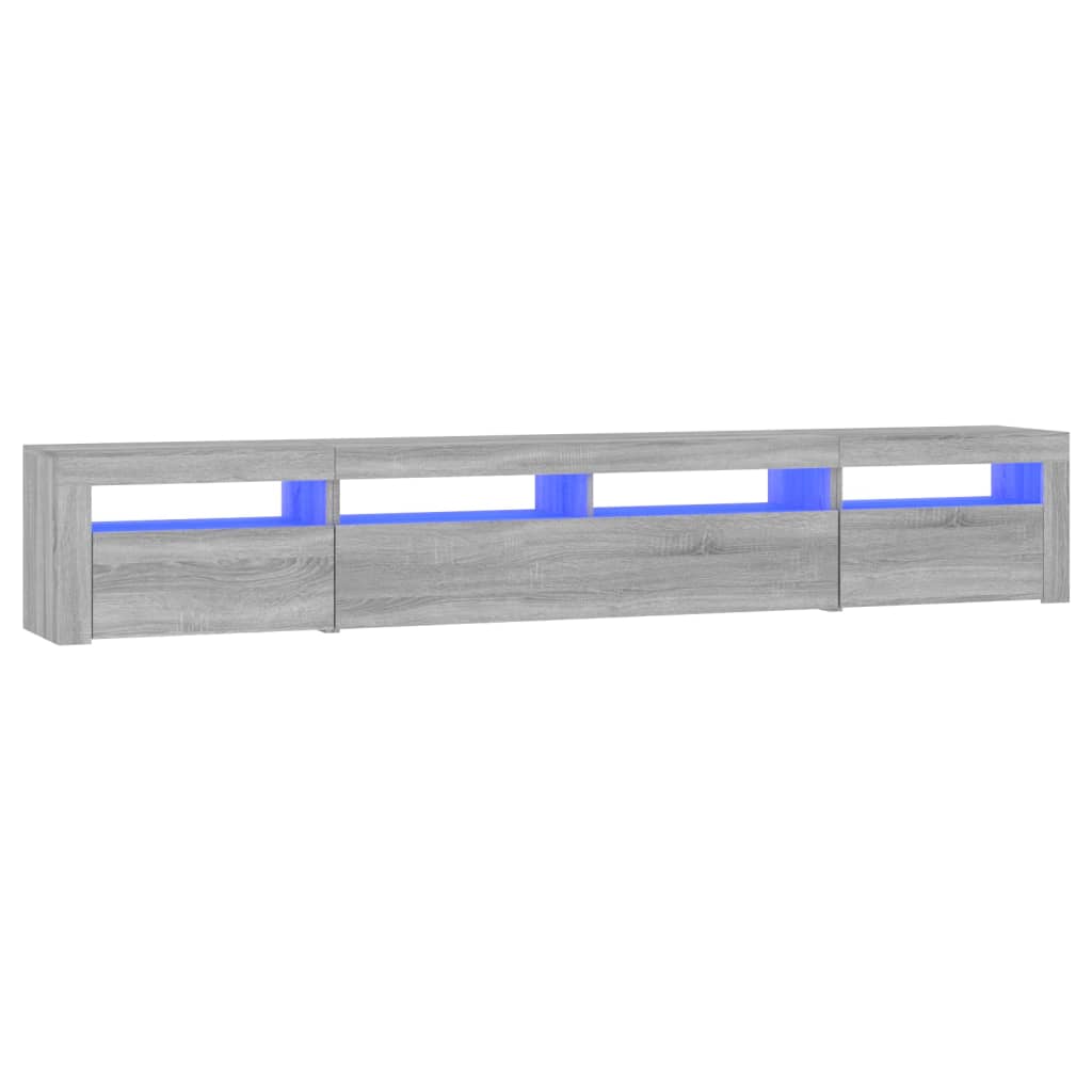 TV-bänk Med LED-belysning