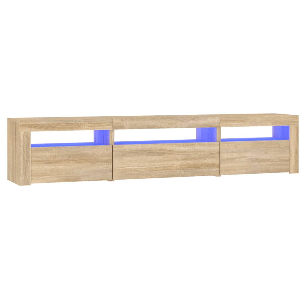 TV-bänk Med LED-belysning