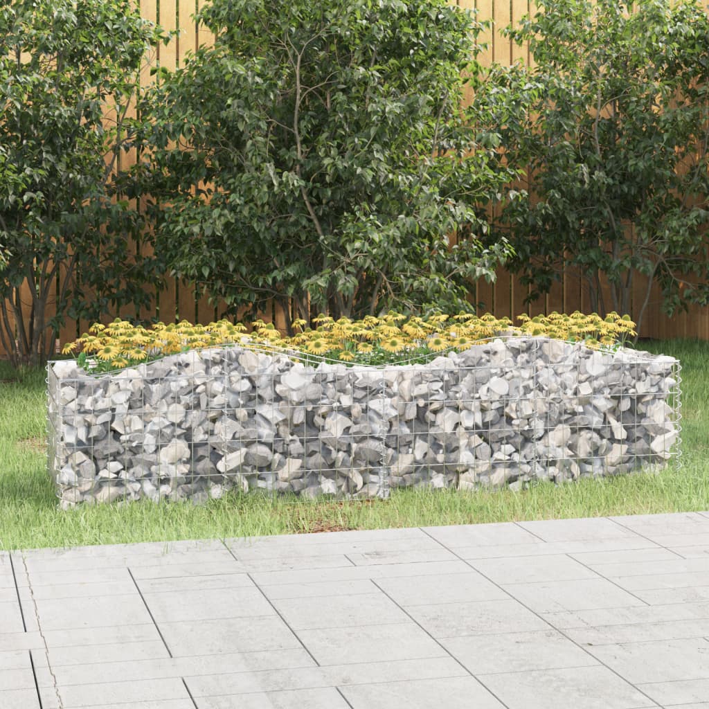 Gabion bågformad galvaniserat järn