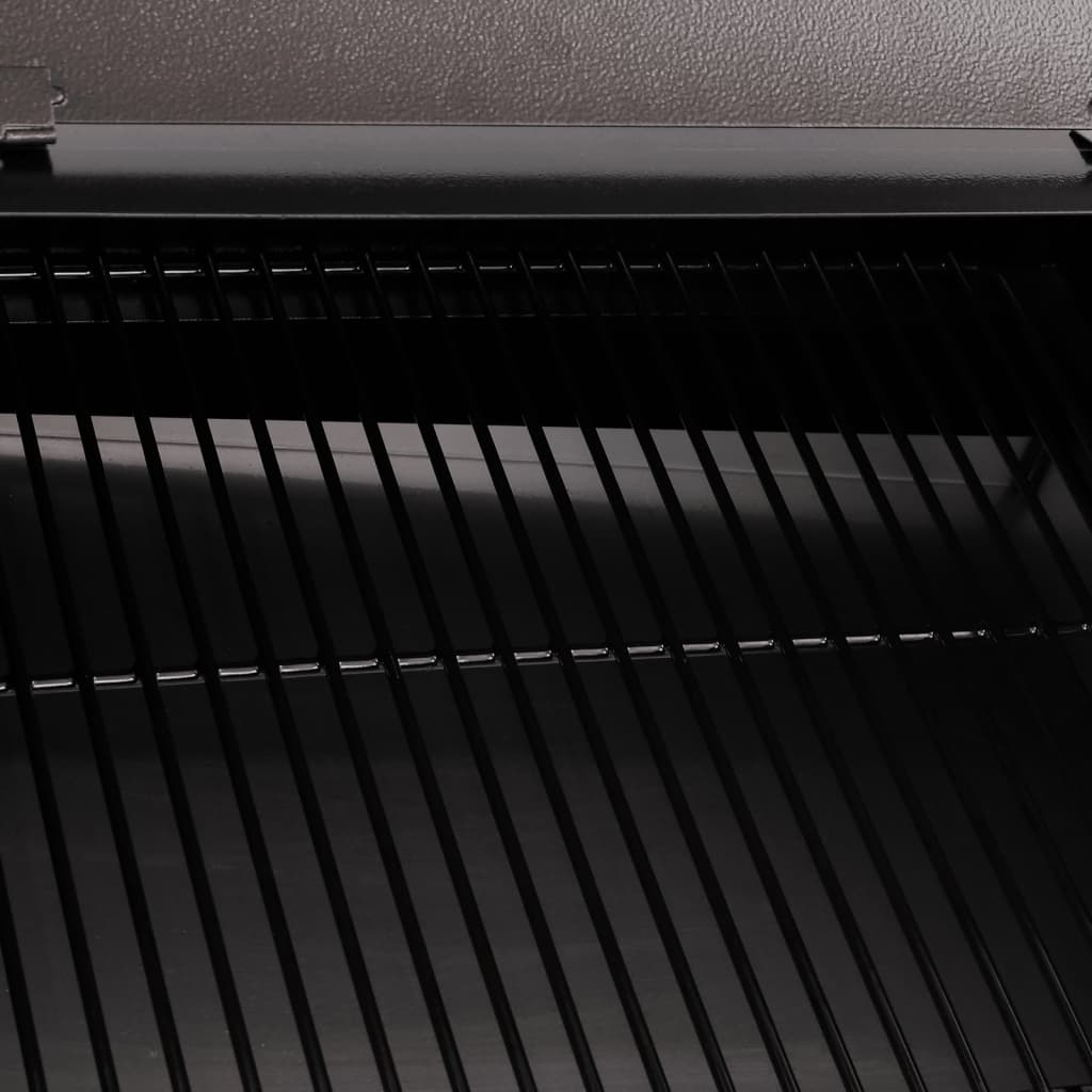Pelletsgrill med hylla