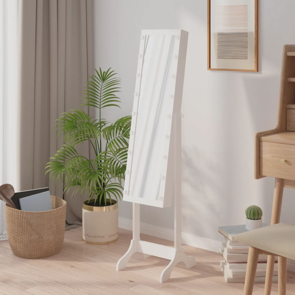 Fristående Spegel Med LED